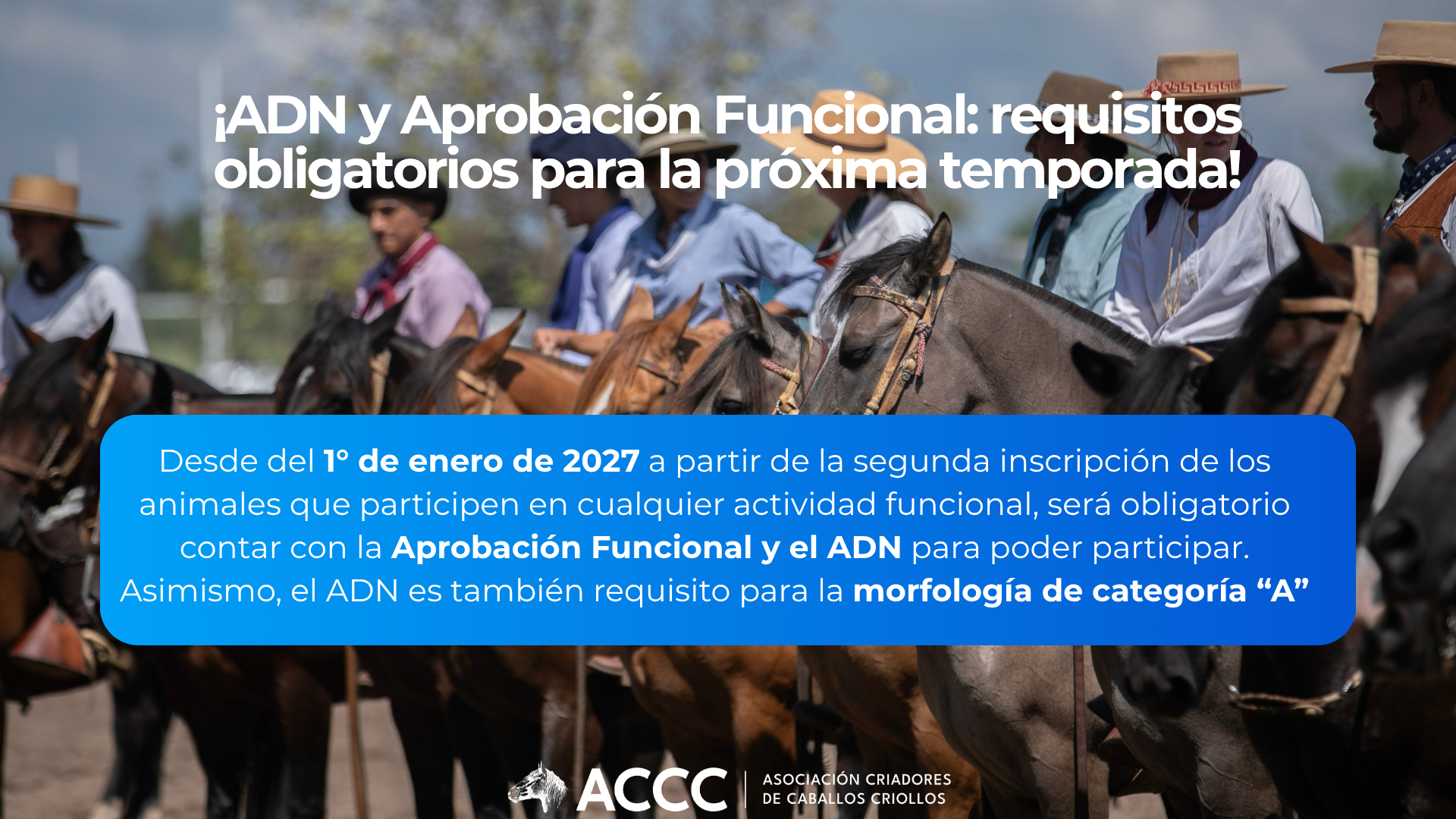 A partir del 1Â° de Enero de 2027